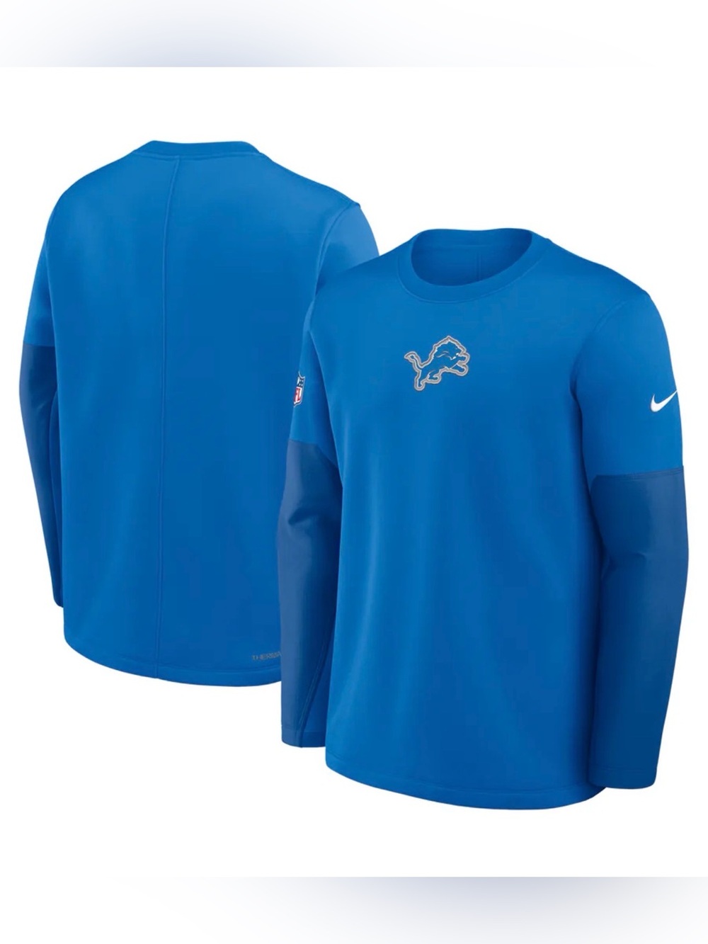 Detroit Lions Nike Therma-FIT Sideline Coaches Pullover – Men’s Large – Brand Ne